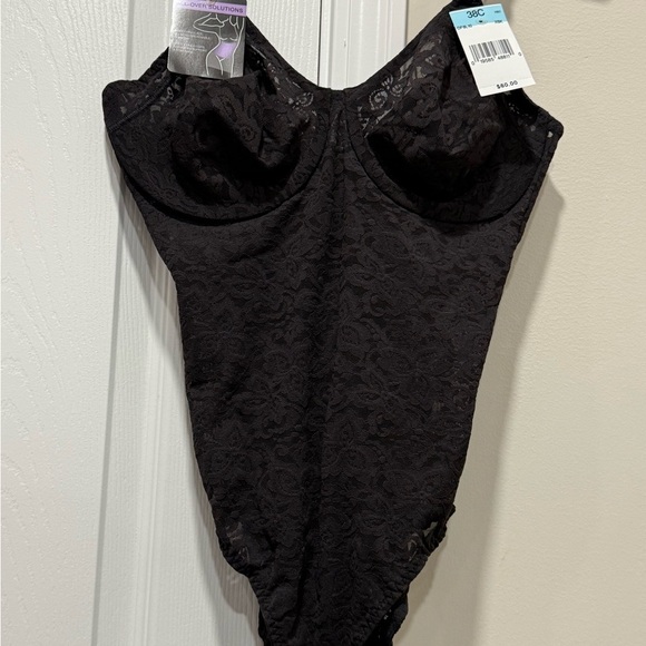 Bali Lace N Smooth BodyBriefer (8L10) Black, 38C - Picture 7 of 7